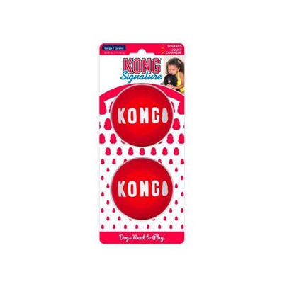Picture of KONG Signature Durable Bouncing Dog Balls, pack of 2